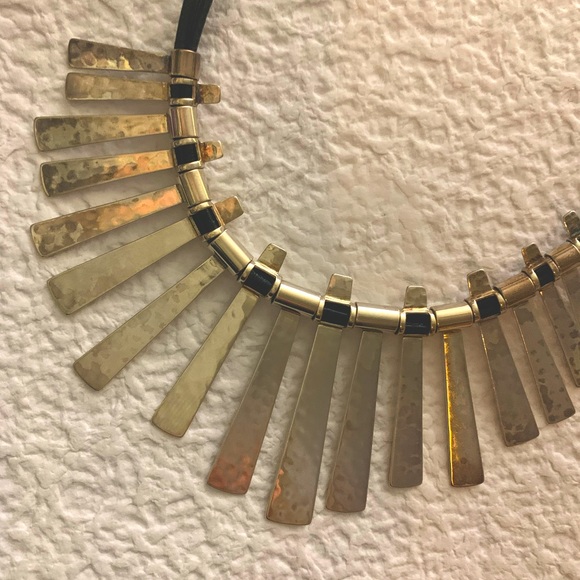 New Silpada Sterling Silver & Leather Necklace “Nod to Mod” - Picture 4 of 6